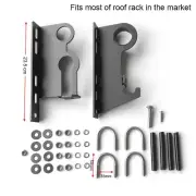HighHolder for Lift Farm Jack and Shovel Mount Roof Rack 4WD Offroad Universal A
