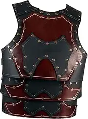 Dickly Medieval Chest Armors Samurai Armors Steampunk Chest Guards Decor Adults Vest Armour Knight Costume for Role Playing Halloween