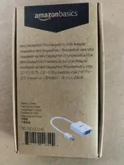 Amazon Basics Mini DisplayPort to VGA Adapter Dongle Monitor Display Mac A1307