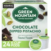 Green Mountain Coffee Roasters Chocolate Dipped Pistachio Lt Roast 24 Pods Kcups