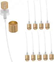 ERINGOGO Perfume Bottle Spray Head 10pcs Perfume Spray Pump Cap Nozzle for Conditioner Bottle