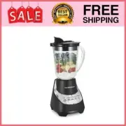 Hamilton Beach Wave Action Quiet Blender, 48oz. Glass Jar, 12 Functions, 53530F