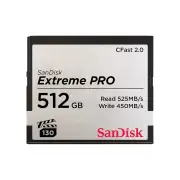 SanDisk Extreme PRO CFast 2.0 525MB/s - 512GB Memory Card