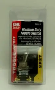Gardner Bender GSW-17 Toggle Switch (SPST) 6A 120V On/Off