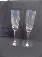 Pair of Astral Peerage champagne flutes NWOT
