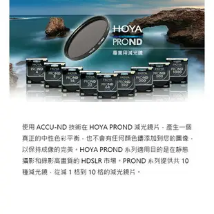 【EC數位】HOYA PRO ND 減光鏡 ND100 ND200 ND500 ND1000 49 ~ 82 mm