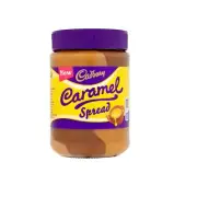 910556 1x 400g JAR CADBURY CARAMEL SPREAD WITH DAIRY MILK CHOCOLATE