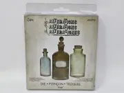 Sizzix Tim Holtz Alterations Bigz Die "Apothecary Bottles" #658715 - New Sealed