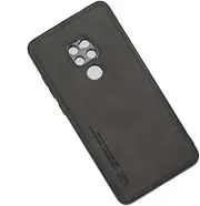 Kepuch Silklike Case for Huawei Mate 20 - Cover Bumper Built-in Metal Plate for Huawei Mate 20 - Black