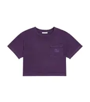 [Dolce & Gabbana Kids] Dolce & Gabbana Kids Cotton jersey T-shirt Y 12 purple