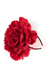 Hand Made Flower Fascinator--JAY-A142881-R