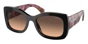 Prada PR A08S 12O50C Women’s Sunglasses Brown Size 56