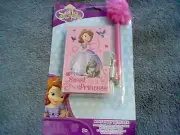 BRAND NEW GIRL'S SOFIA THE FIRST MINI KEY LOCK DIARY