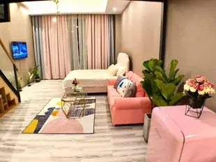 拱北區的1臥室公寓 - 68平方公尺/1間專用衛浴pink life, Loft 4people apartment