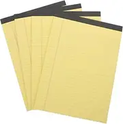 HOODANCOS 4pcs Tearable Lined Notepad Pack Portable Writing Pads for Memo and Planning for Students and Professionals Design