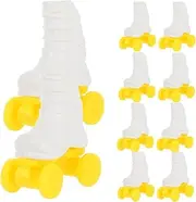 KOMBIUDA Doll Toys Mini Roller Skates for Doll Skating Set of 10 Detail Craftsmanship
