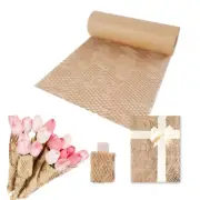 Honeycomb Folding Wrapping Material Brown Diy Decorative Gift Cushioning Paper