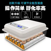 在飛比找蝦皮商城精選優惠-【新品免運】110V+12v雙電孵化機 小雞孵化器 雞蛋孵化