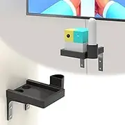 BQDQYBS Wall-Mounted Shelf for Nex Playground Console and Remote, Easy Assembly Required, Apply to Nex Playground Game System for Kids & Families, Keep Your Gaming Setup Organized and Secure