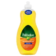 Palmolive Ultra Antibacterial Liquid Dish Soap, Citrus Lemon Scent, 46 Oz
