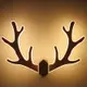 鹿角壁燈個性創意北歐現代簡約鹿頭客廳臥室床頭燈電視背景造型燈