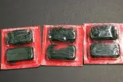 600 hooks 3 Pack of Green 200 ct. (2 sizes) Ornament Hooks (Total of 600 hooks)