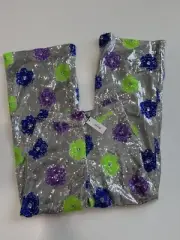 Nasty Gal Premium Floral Sequin Wide Leg Pants Size 10 UK NWT