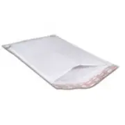 100 - #6 - 12 1/2x19" White Self-Seal Bubble Mailer