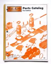MTH PARTS CATALOG STEAM ENGINE TENDER DIESEL TRAIN SHOP MANUAL BOOK 78 PAGES.