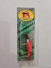 L & S Jointed Crankbait. Florescent Pink. NIB Carded