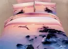 Mist Over Hazy Sea 3D Printing Duvet Quilt Doona Covers Pillow Case Bedding Sets