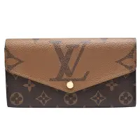 在飛比找Yahoo奇摩購物中心優惠-LV M80726 SARAH系列經典Monogram雙色帆