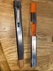 2x C.H. Hanson 10405 Aluminum Pencil Armor W/pencils