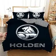 Holden Silver Quilt Doona Duvet Cover Set Single Double Queen King Size Available to Choose Double, 2 Pillow Cases