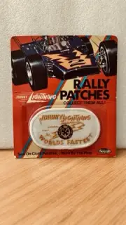 Johnny Lightning Rally Patch Worlds Fastest