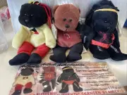 Skansen -Aboriginal Beanie Kids Set of 3 Murri, Cori & Elder- John Smith Gumbula