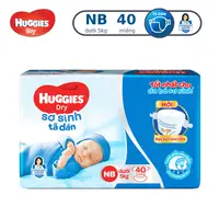 在飛比找蝦皮購物優惠-Huggies 幹尺寸新生兒紙尿褲 40 片