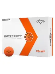 Callaway Supersoft Golf Balls Orange 2023 - 1 Dozen