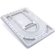 Flocked Beading Board Sorting Tray Stringing Beads Tool