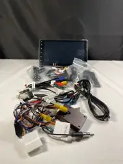 Silver Black Android Automotive Navigation System With Accessories