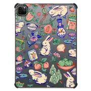 iPad Pro 11-inch (3rd/4th gen) iPad Impact Case Rabbit Garden by Georgina Leung