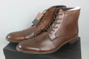 Mens Oxford Formal Business Chukka Pointy Toe Lace Up Ankle Boots Shoes UK/AU 12