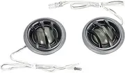 HIKOAN 2" 150W Micro Dome Car Audio Tweeters Speakers with Built-in Crossover a Pair