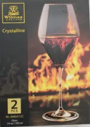 Wilmax England Crystalline Wine Glass set of 2 (24 oz - 700 ml)