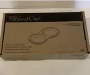 Pampered Chef Stoneware Microwave Egg Cooker #1372 - New in Box