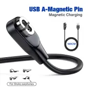 USB Magnetic Headset Charger Charging Base Cable Cord For Aftershokz Headphones