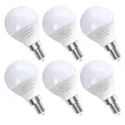 6 Pack E12 LED Candelabra Light Bulbs, 60 Watt Equivalent, Warm White 2700K, ...