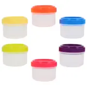 6 Pcs Plastic Sauce Box Baby Travel Condiment Container Mini Seasoning Bottle