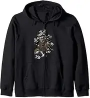 [STAR WARS] Wicket Ewok In A Tree Zip Hoodie