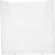 Gadpiparty Wall Mounted Magazine Storage Shelf Brochure Holder File Organizer for Home Office Plastic Document Display Rack Efficient Document Storage